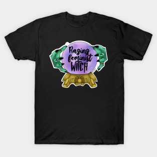 Raging Feminist Witch T-Shirt